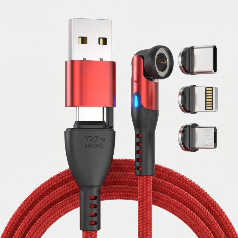 ๐ฅ360 Pro Cable: 5-in-1 Universa(๐10x Faster Than Traditional Cables)