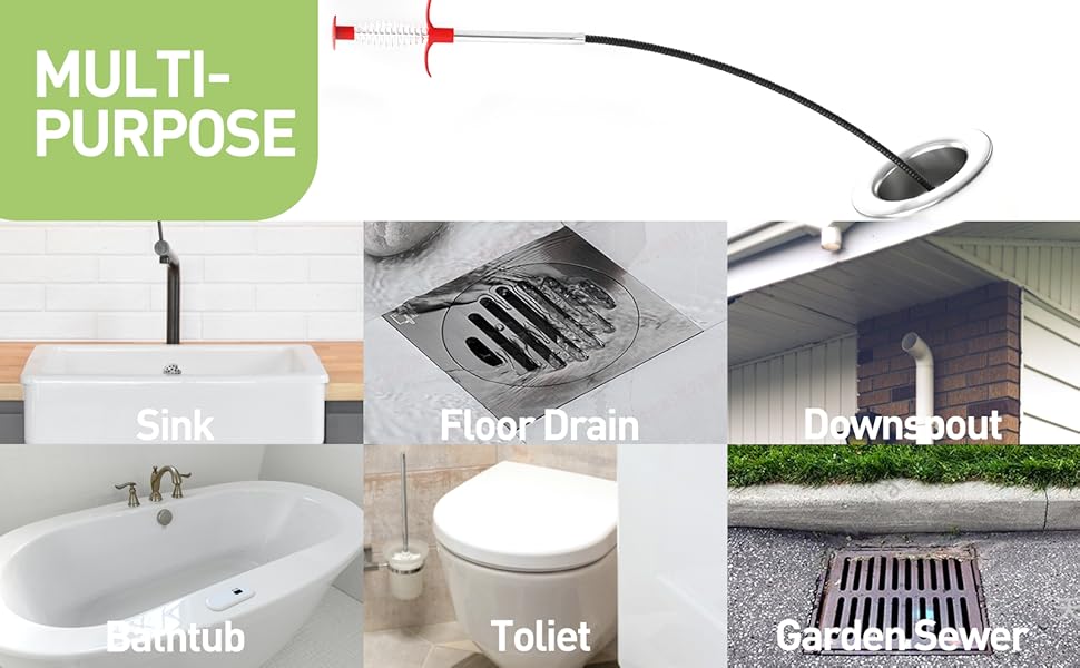 🔥Last Day 50% OFF -🚿Professional Drain Clog Remover Tool – A Must-Have For Every Home