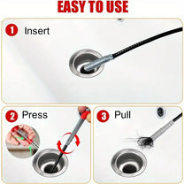 🔥Last Day 50% OFF -🚿Professional Drain Clog Remover Tool – A Must-Have For Every Home