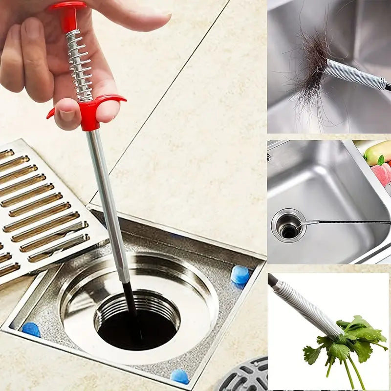 🔥Last Day 50% OFF -🚿Professional Drain Clog Remover Tool – A Must-Have For Every Home