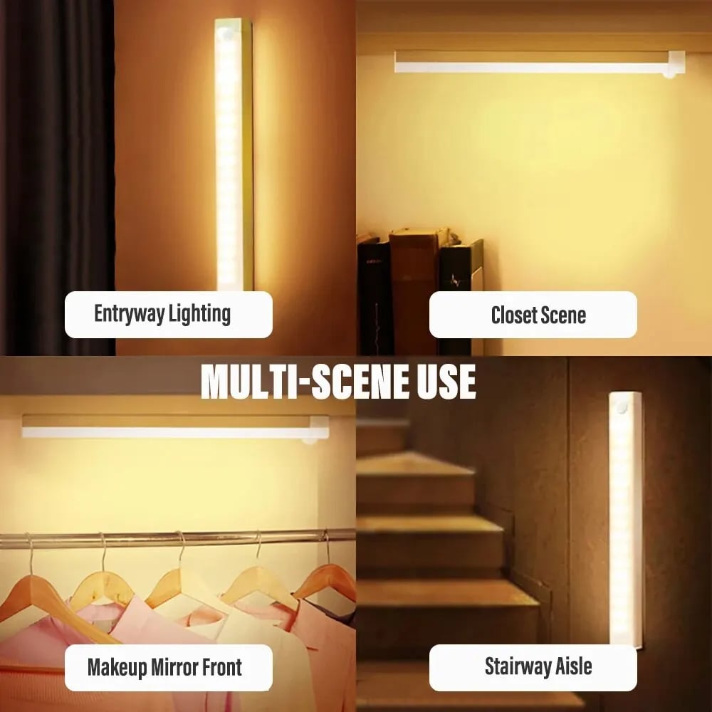 Hurry! 49% OFF - LAST DAY for💡 Punch-free Smart Sensor Magnetic Rechargeable LED Lights