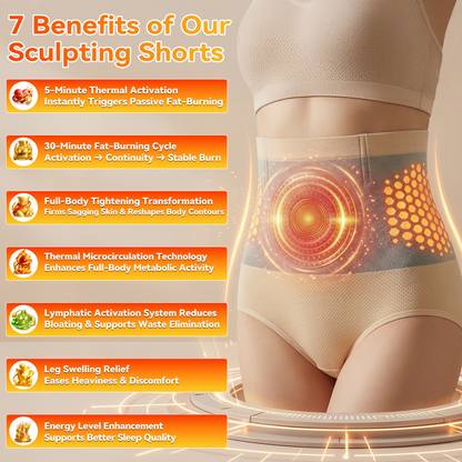 4-In-1 Sculpting & Fat-Burn Shorts