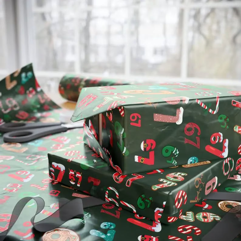🎄Christmas Birthday Gift Wrap