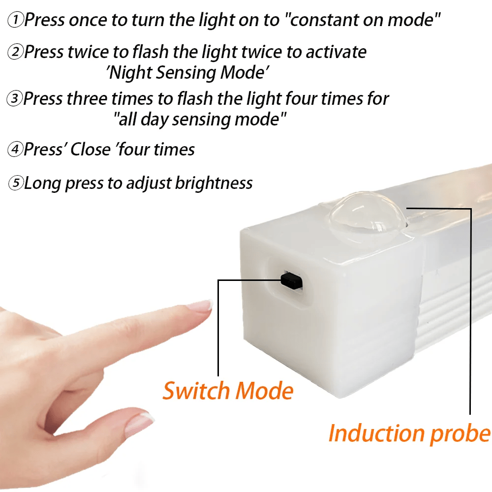 Hurry! 49% OFF - LAST DAY for💡 Punch-free Smart Sensor Magnetic Rechargeable LED Lights