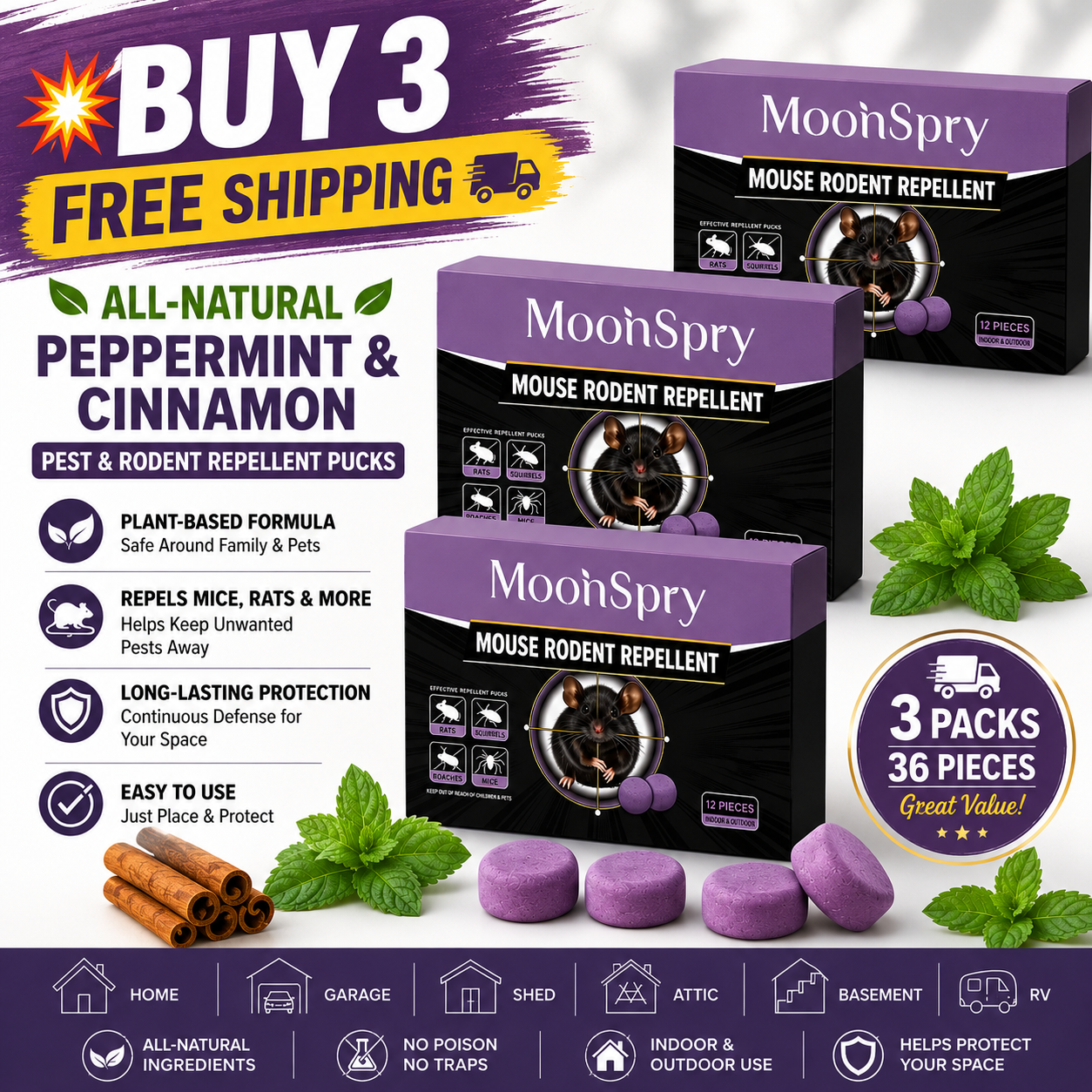 💥Buy 3 (Free Shipping)