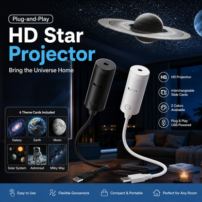 ✨ Plug-and-Play HD Star Projecto