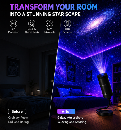 ✨ Plug-and-Play HD Star Projecto