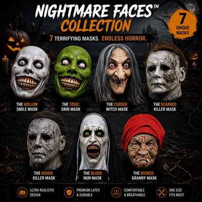 👻Best-Selling🎃Horror Masks for Halloween