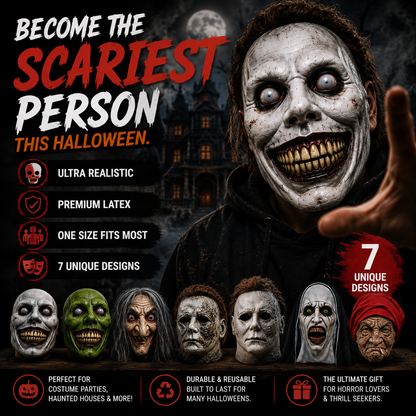 👻Best-Selling🎃Horror Masks for Halloween
