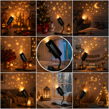 ✨ HD Theme Projection Light