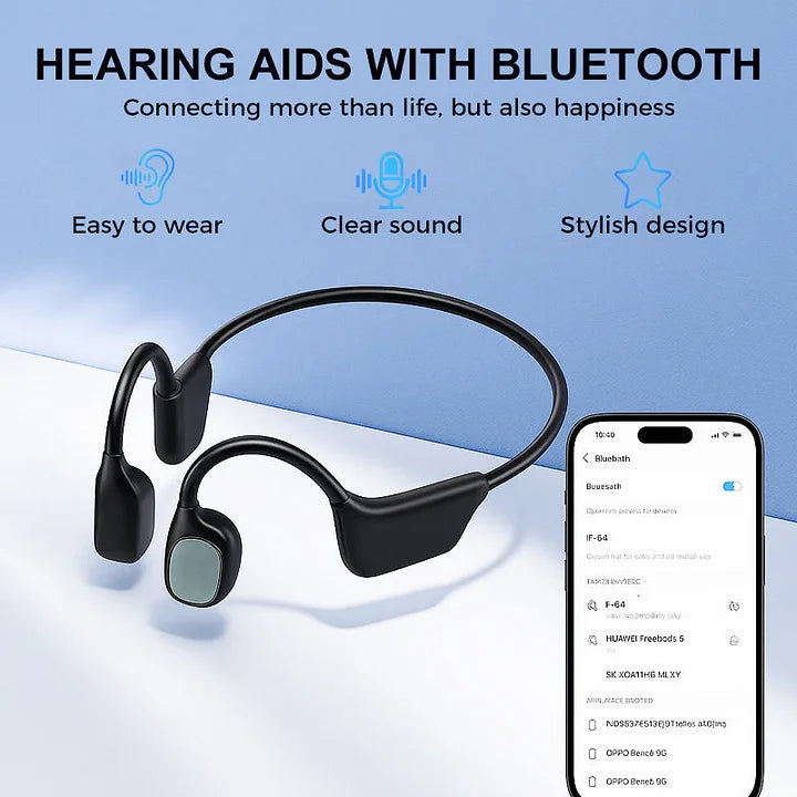 Hear the Joy Again — Smart Bone Conduction Hearing Head phones