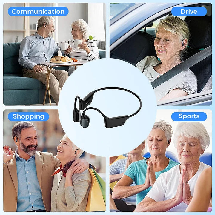 Hear the Joy Again — Smart Bone Conduction Hearing Head phones