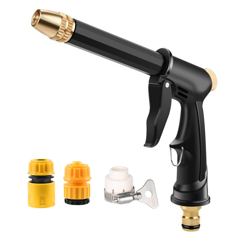 Portable High Pressure Water Sprayer, Adjustable Garden Hose Nozzle Sprayer, Car Washing & Maintenance Tool