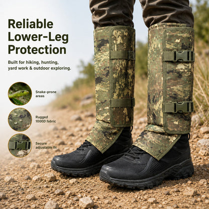 📢📢50% OFF !! ⏰Outdoor Protective Leg Gaiters for Hiking and Hunting