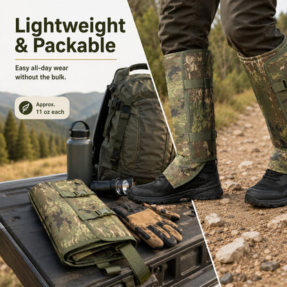 📢📢50% OFF !! ⏰Outdoor Protective Leg Gaiters for Hiking and Hunting