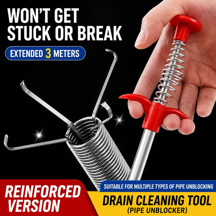 🔥Last Day 50% OFF -🚿Professional Drain Clog Remover Tool – A Must-Have For Every Home