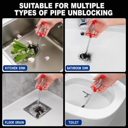 🔥Last Day 50% OFF -🚿Professional Drain Clog Remover Tool – A Must-Have For Every Home