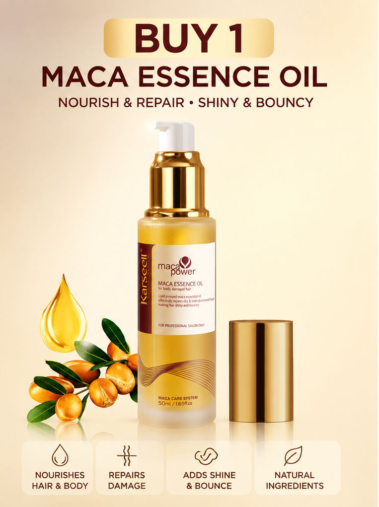 Karseell Moroccan Argan Oil for Hair Healing Cold Pressed Weightless Argan Oil Hair Serum for Dry Damaged Hair 50ml